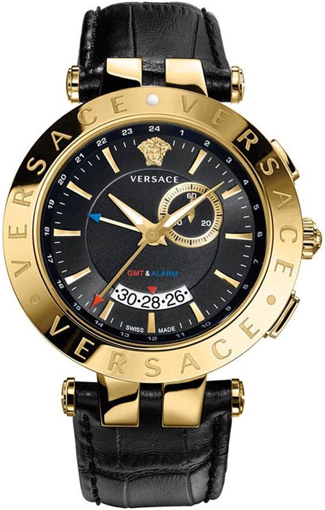 versace watch 29g v-race leather strap replacement